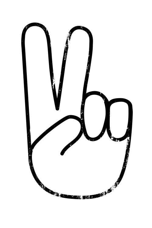 Peace Sign by The Native State wall art