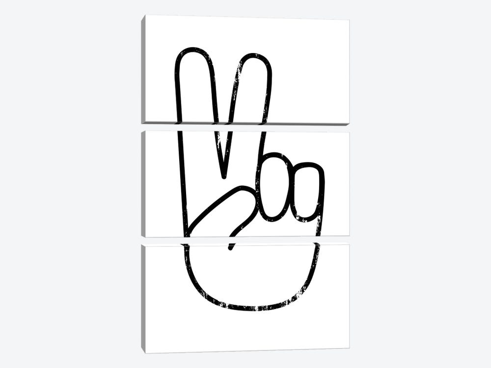 Peace Sign by The Native State 3-piece Canvas Artwork