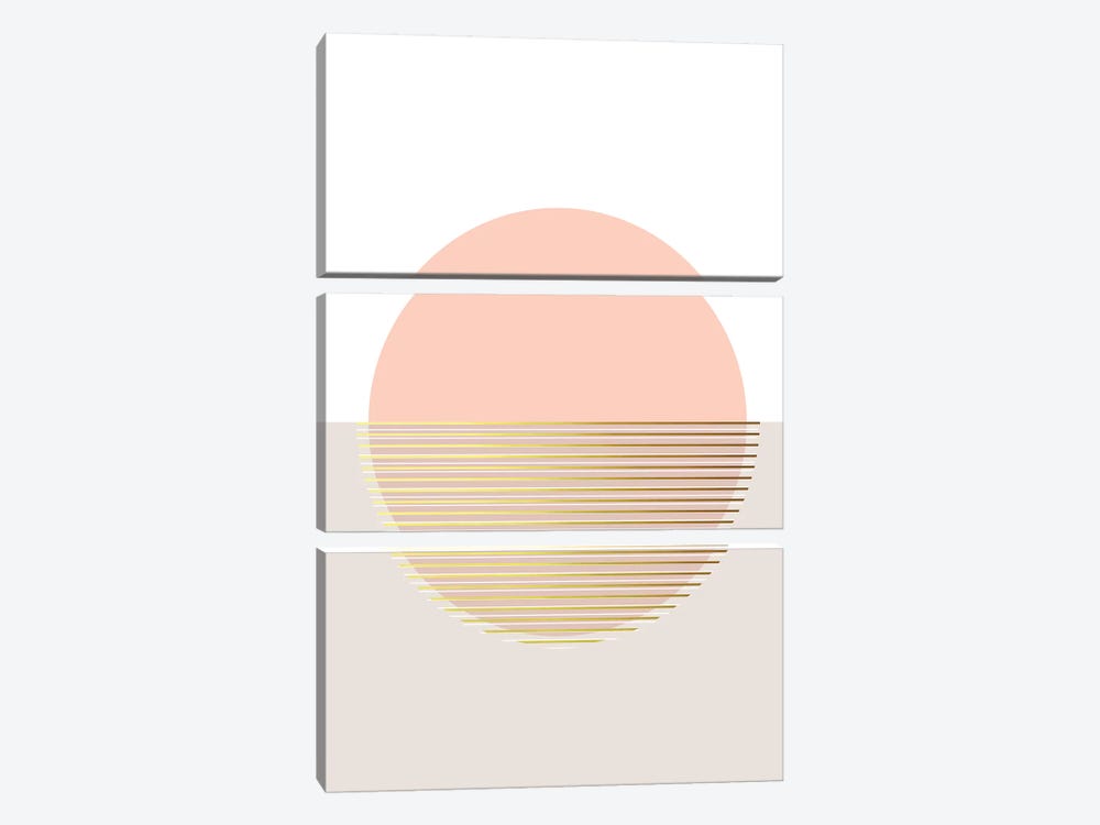 Peachy Skies by The Native State 3-piece Art Print