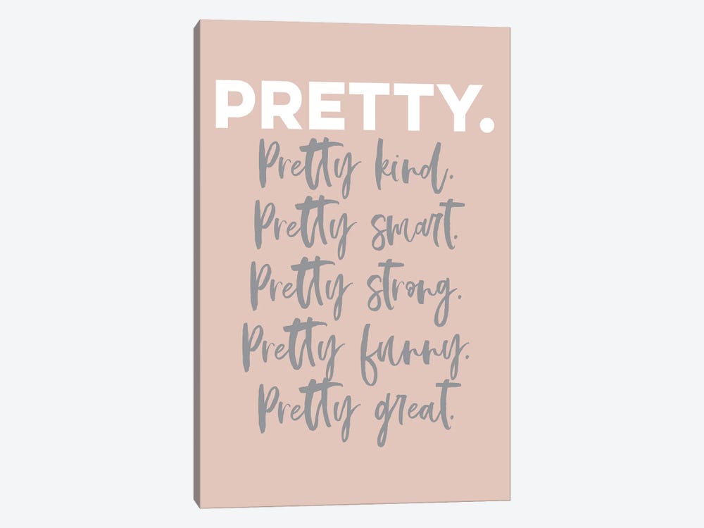 Pretty by The Native State 1-piece Canvas Print