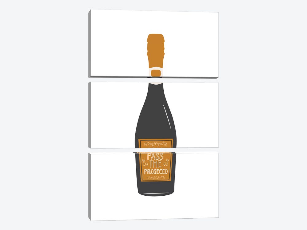 Prosecco by The Native State 3-piece Canvas Artwork