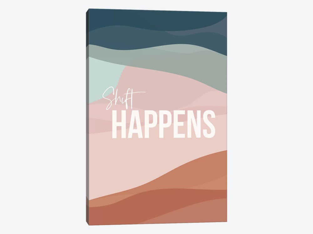 Shift Happens by The Native State 1-piece Canvas Art