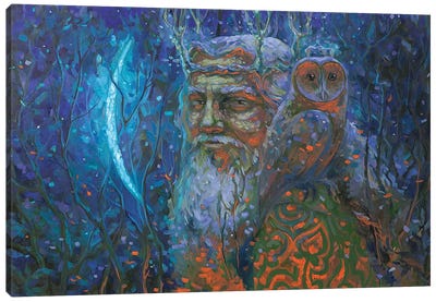 Forest Grandpa Canvas Art Print - Tatiana Nikolaeva