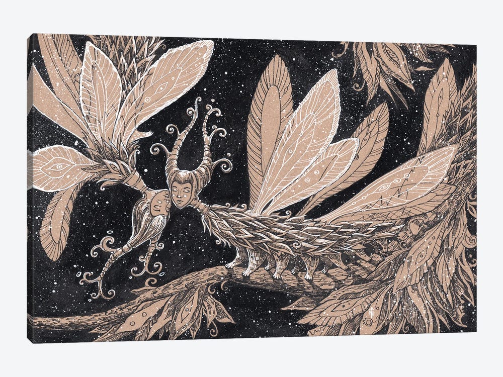 Farewell To The Forest Wind by Tatiana Nikolaeva 1-piece Canvas Art Print