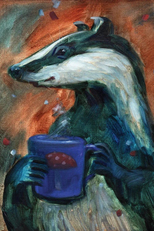 Badger. Tea Party