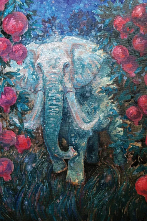 Elephant. Pomegranate Garden