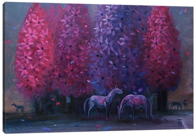 Hyacinth Garden Canvas Art Print - Tatiana Nikolaeva