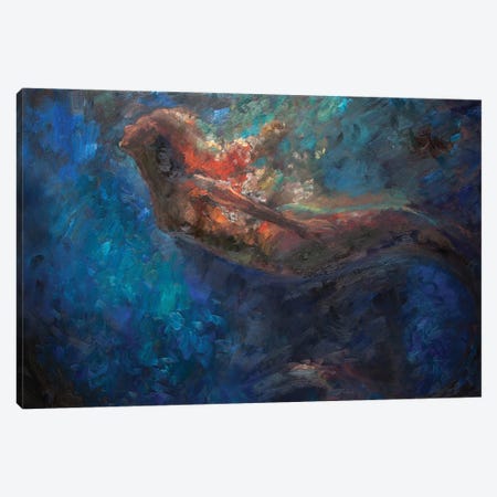 Mermaid Canvas Print #TNV53} by Tatiana Nikolaeva Canvas Art Print