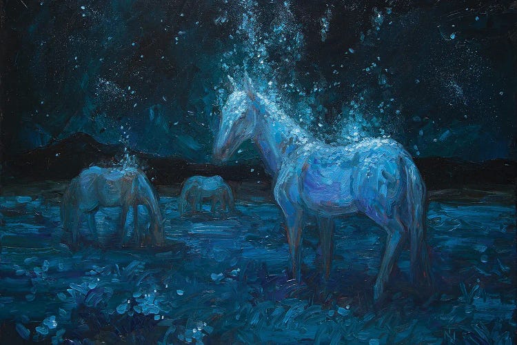 Sparkling Moon Horse