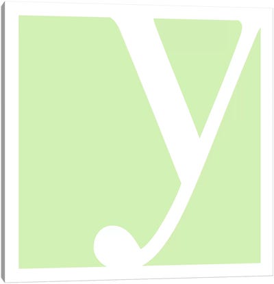 Y3 Canvas Art Print - Letter Y