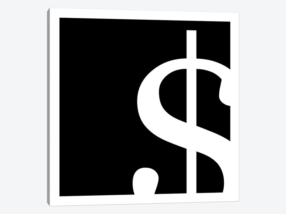 dollar sign1 by 5by5collective 1-piece Canvas Art