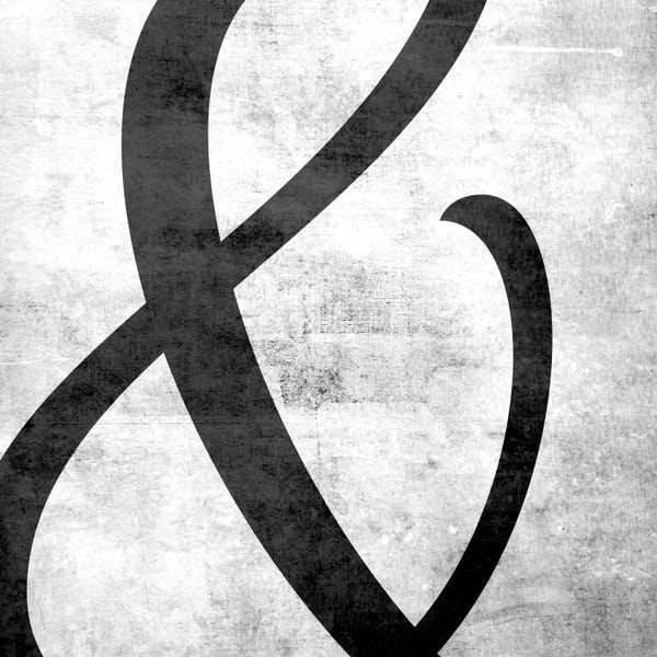 Alphabet: Scuffed Ampersand by 5by5collective