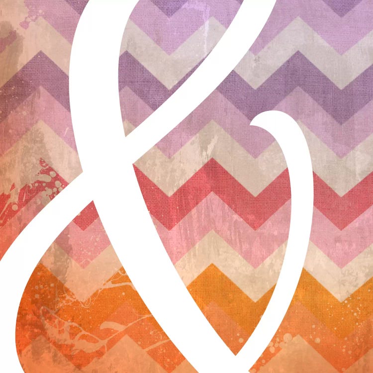 Blah Stain Ampersand by 5by5collective wall art