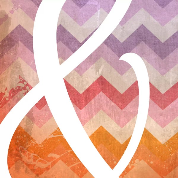 Decorative Elements: Blah Stain Ampersand by 5by5collective