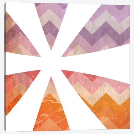 Blah Stain Asterisk Canvas Print #TOA209} by 5by5collective Canvas Wall Art