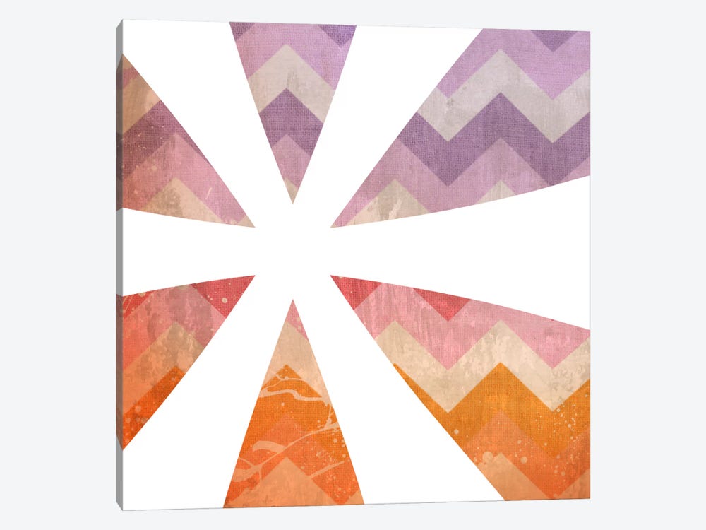 Blah Stain Asterisk by 5by5collective 1-piece Canvas Print