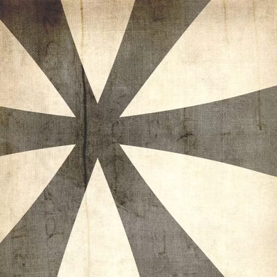 Bleached Linen Asterisk by 5by5collective acrylic art print