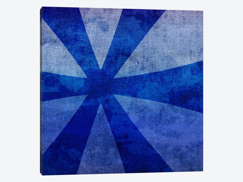 Blue to Purple Asterisk by 5by5collective 1-piece Canvas Wall Art
