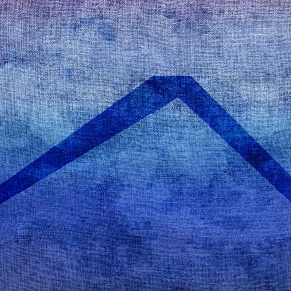 Punctuation: Caret-Blue To Purple Stain by 5by5collective