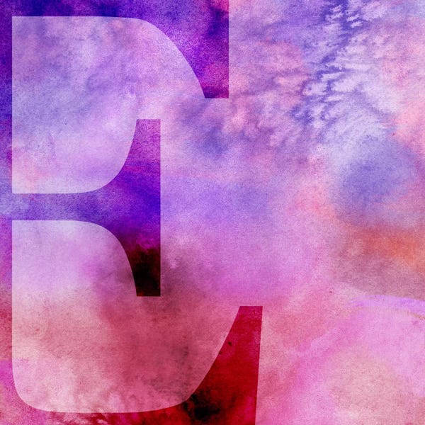 The Letter E: E-Purple by 5by5collective