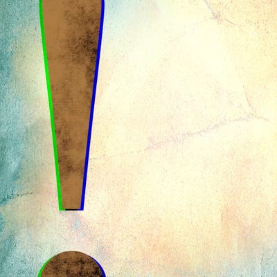 exclamation-Insta by 5by5collective canvas print