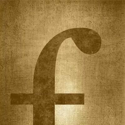 F-Gold Shimmer by 5by5collective canvas print