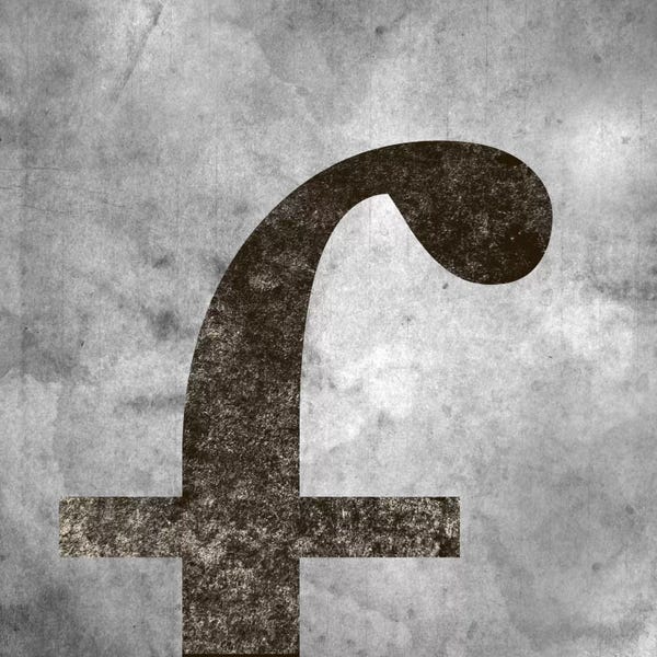 The Letter F: F-Silver Fading by 5by5collective