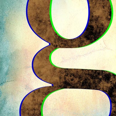 G-Insta by 5by5collective canvas print