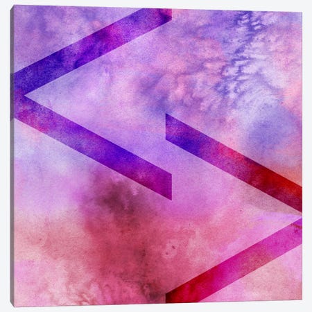 greater less than-Purple Canvas Print #TOA289} by 5by5collective Canvas Art