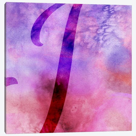 I-Purple Canvas Print #TOA301} by 5by5collective Art Print