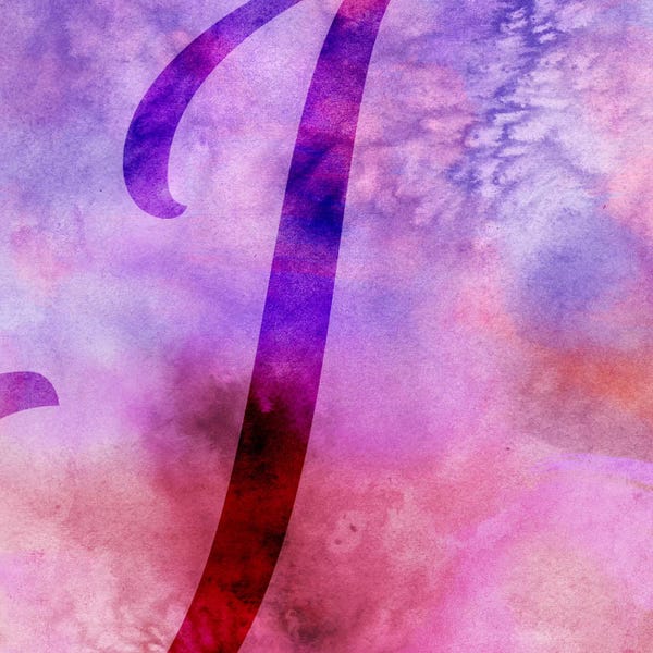 The Letter I: I-Purple by 5by5collective