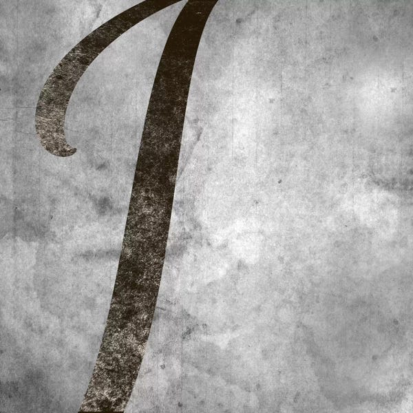 The Letter I: I-Silver Fading by 5by5collective