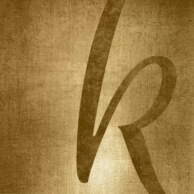 K-Gold Shimmer by 5by5collective art print