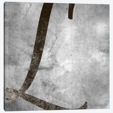 L-Silver Fading Canvas Print #TOA320} by 5by5collective Canvas Print