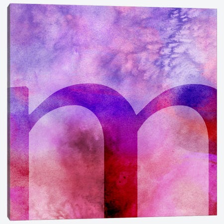 M-Purple Canvas Print #TOA325} by 5by5collective Canvas Artwork