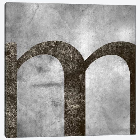 M-Silver Fading Canvas Print #TOA326} by 5by5collective Canvas Art