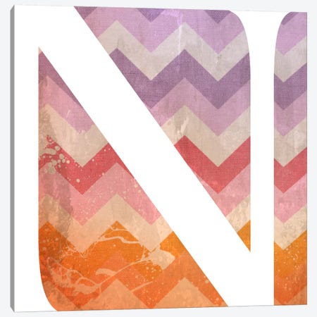 N-Blah Stained Canvas Print #TOA329} by 5by5collective Canvas Print