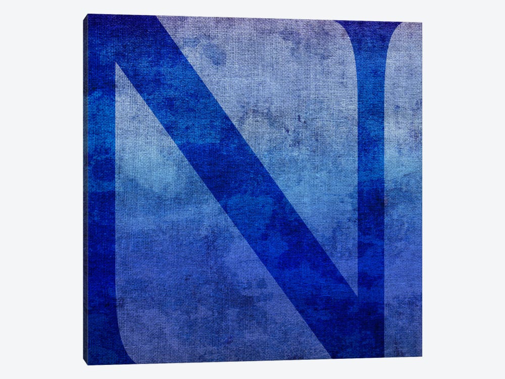 N-Blue To Purple Stain by 5by5collective 1-piece Art Print