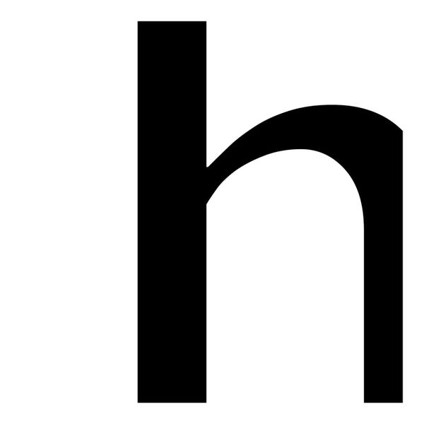 The Letter H: H2 by 5by5collective