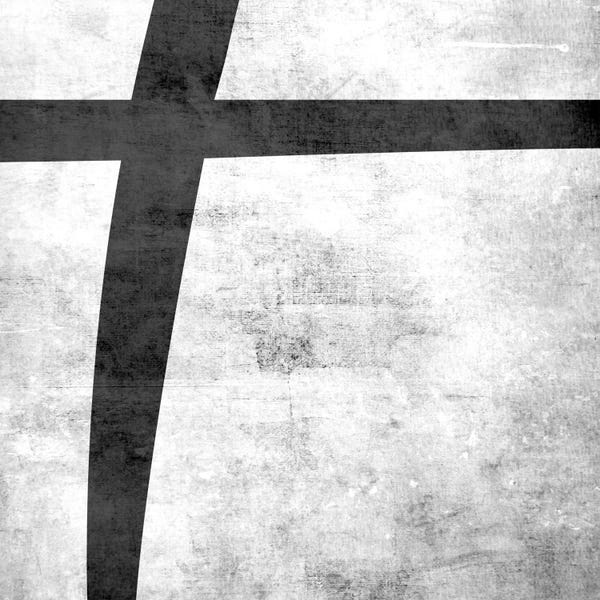 Punctuation: Plus-B&W Scuff by 5by5collective