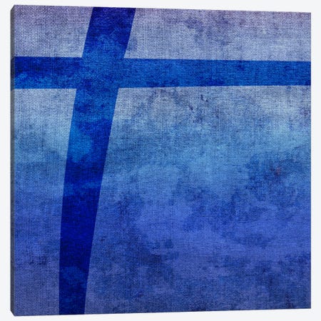 Plus-Blue To Purple Stain Canvas Print #TOA361} by 5by5collective Canvas Print