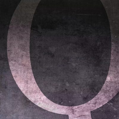 Q-B&W Neg by 5by5collective canvas print