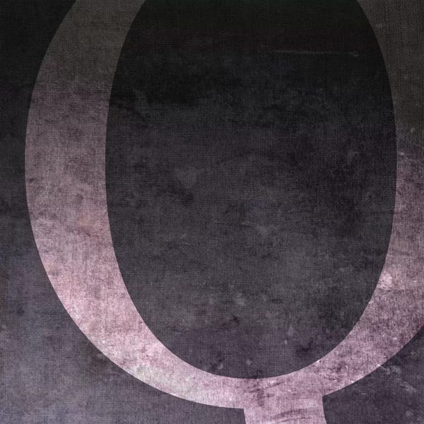 The Letter Q: Q-B&W Neg by 5by5collective