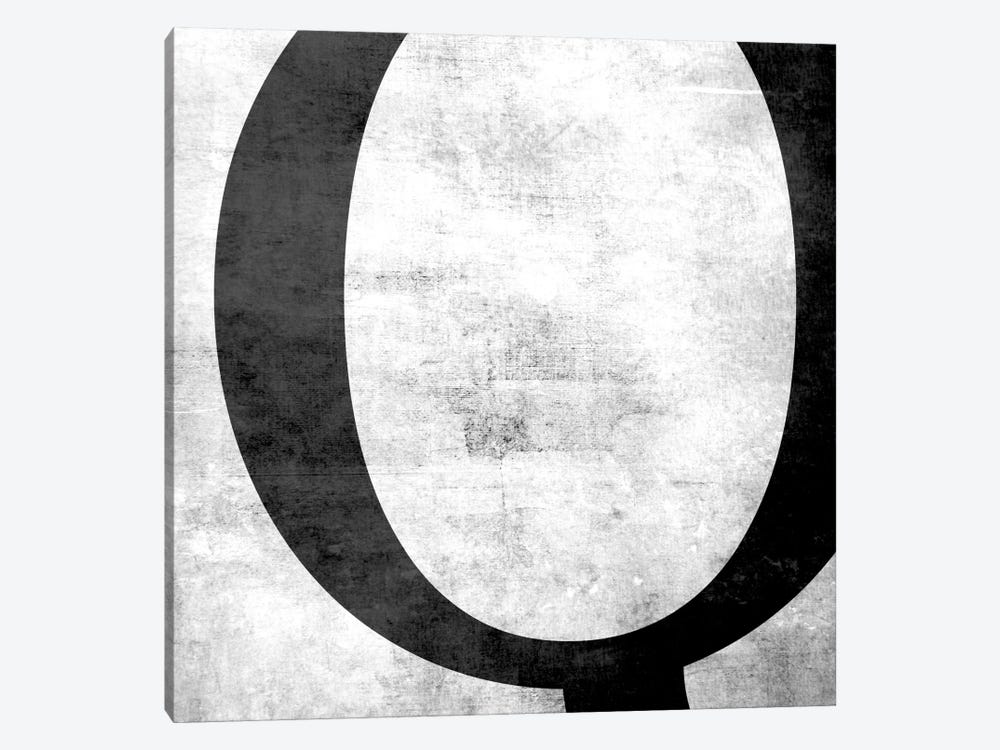 Q-B&W Scuff by 5by5collective 1-piece Canvas Print