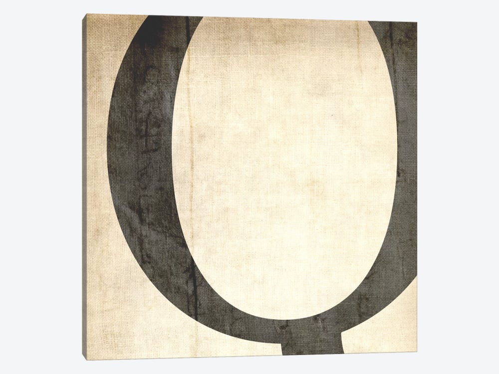 Q-Bleached Linen by 5by5collective 1-piece Canvas Art Print