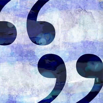 quotes-Hazy by 5by5collective canvas print