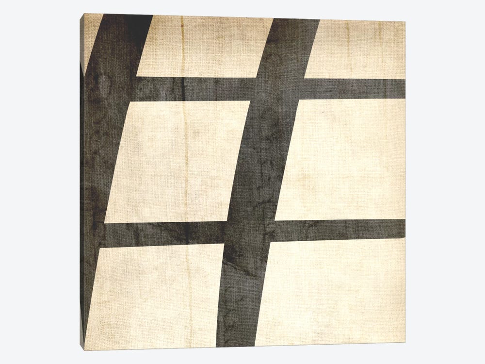 Sharp-Bleached Linen by 5by5collective 1-piece Canvas Wall Art