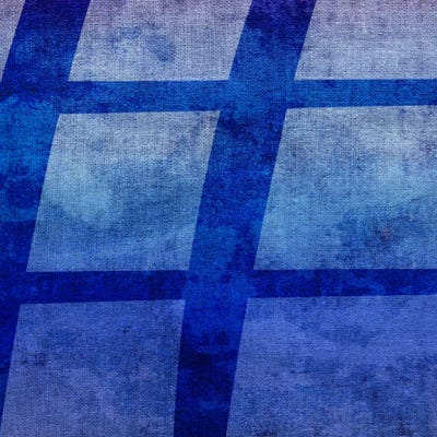 Sharp-Blue To Purple Stain by 5by5collective canvas print