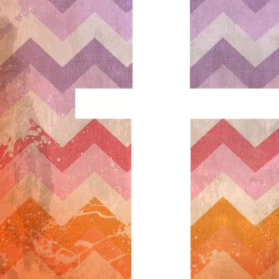 T-Blah Stained by 5by5collective canvas print