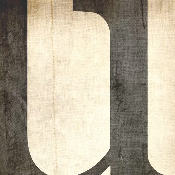 The Letter U: U-Bleached Linen by 5by5collective